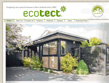 Tablet Screenshot of ecotect.co.nz